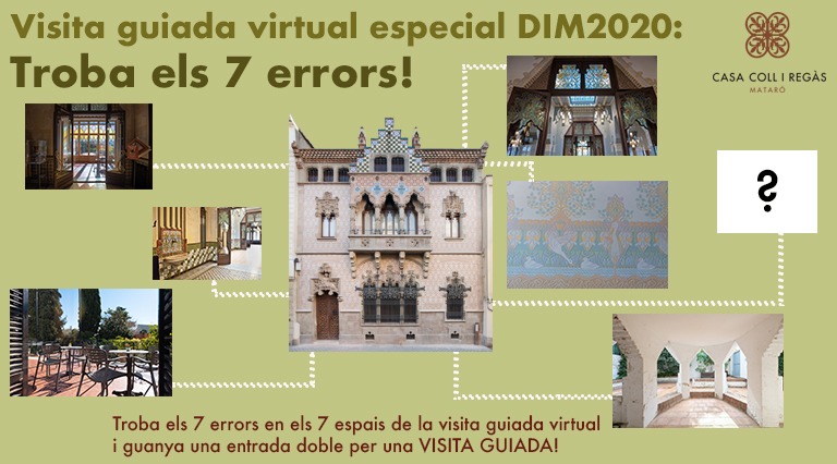 La Casa Coll i Regàs celebra el Dia Internacional dels Museus de forma virtual